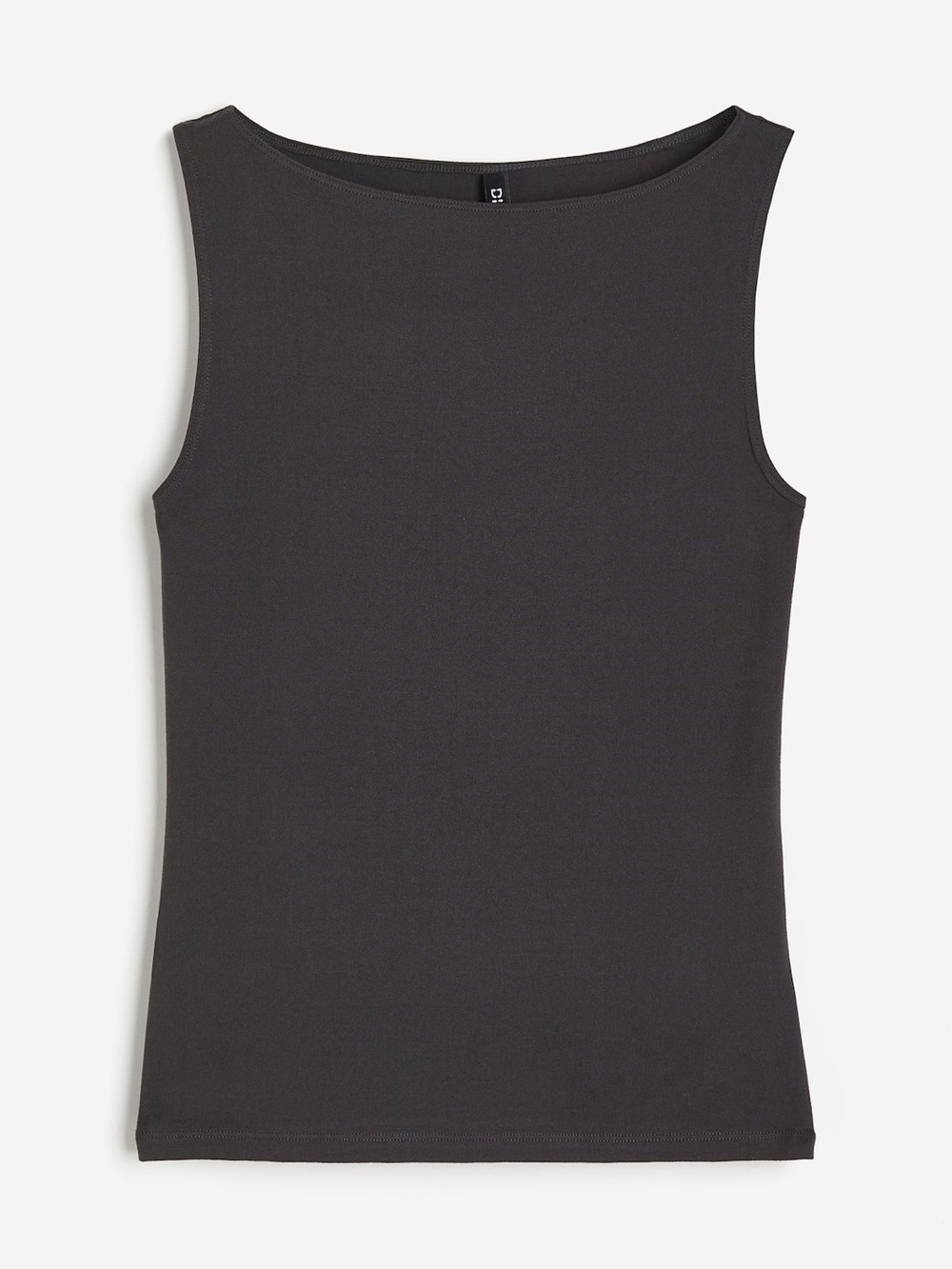 H&M Divided Sleeveless Top – Charcoal Gray, Size Small